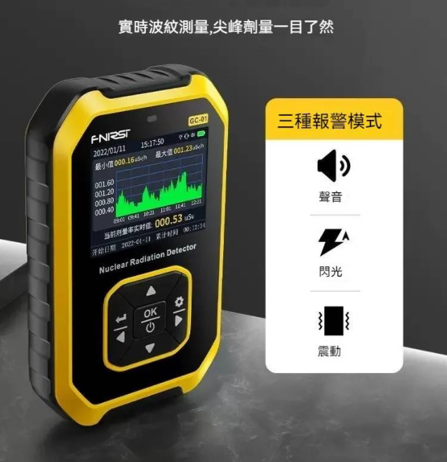 每人限購1個！【核輻射檢測儀】蓋革計數管專業測輻射，專業檢測核廢水污水，工業核輻射，醫療核輻射，食品核輻射等