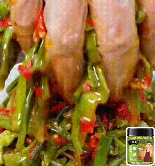 【香辣下飯】剁椒貢菜/香辣脆爽真好吃,超低熱量,根根爽脆,吃著比肉還香 【香辣下飯】剁椒貢菜/香辣脆爽真好吃,超低熱量,根根爽脆,吃著比肉還香