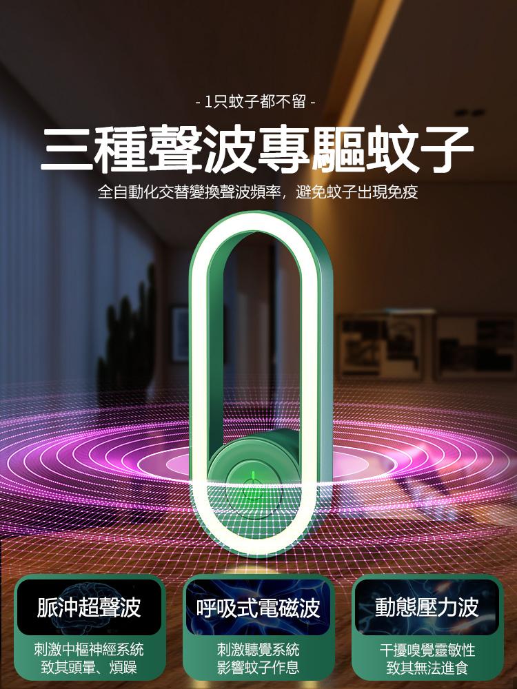 【日本進口 新品熱銷】母嬰兒童專用，夏天煩人的蚊子通通不見！超聲波驅蚊神器 滅蚊小夜燈 除螨 殺菌 驅蟲！